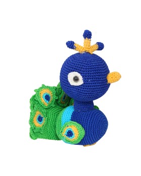  Amigurumi Soft Toy- Handmade Crochet- Peacock